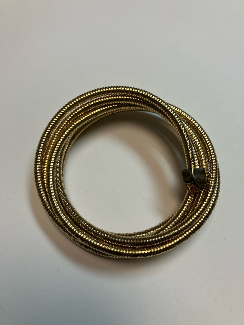 BCBGeneration Gold Coil Wrap Bracelet